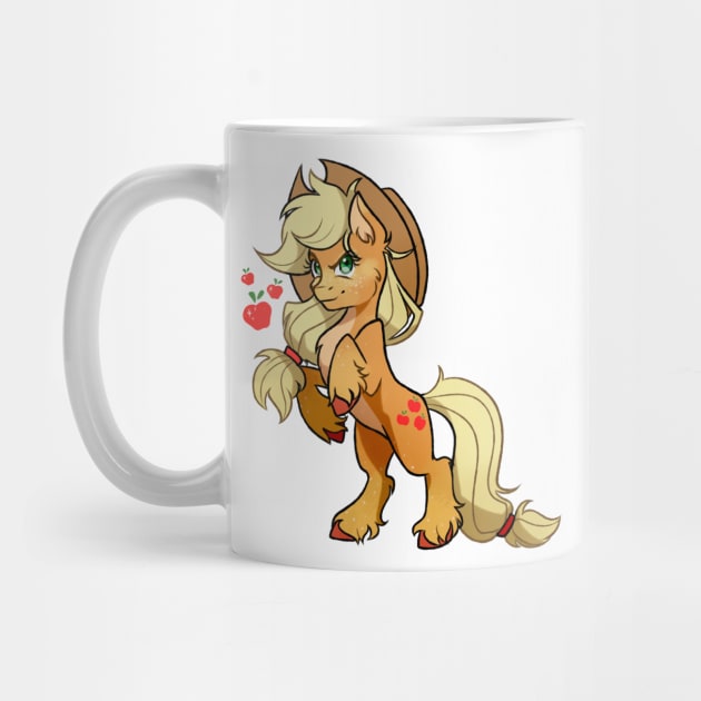 Applejack My little pony by gaypompeii